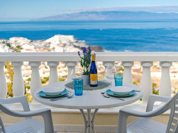 Cosy Seaview Apartment Santiago Del Teide Luaran gambar